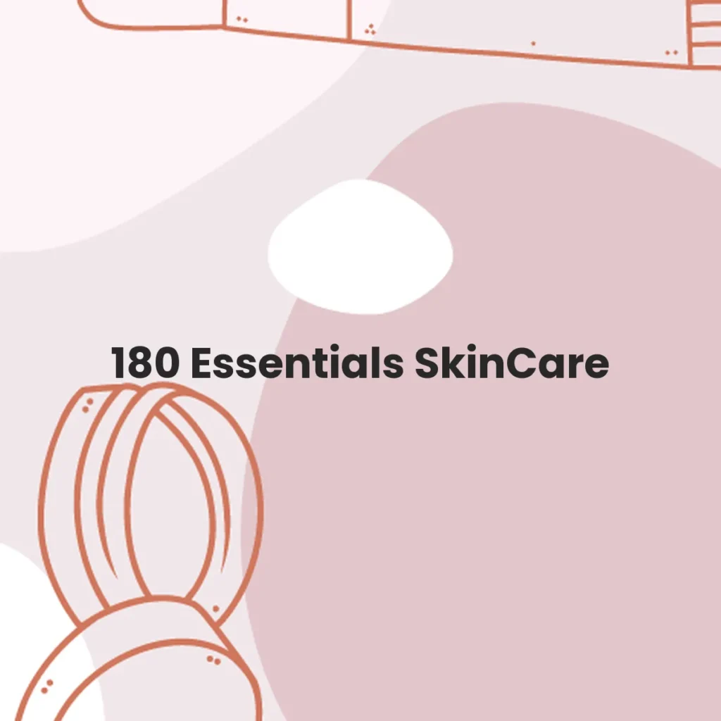 180 Essentials SkinCare testa en animales?