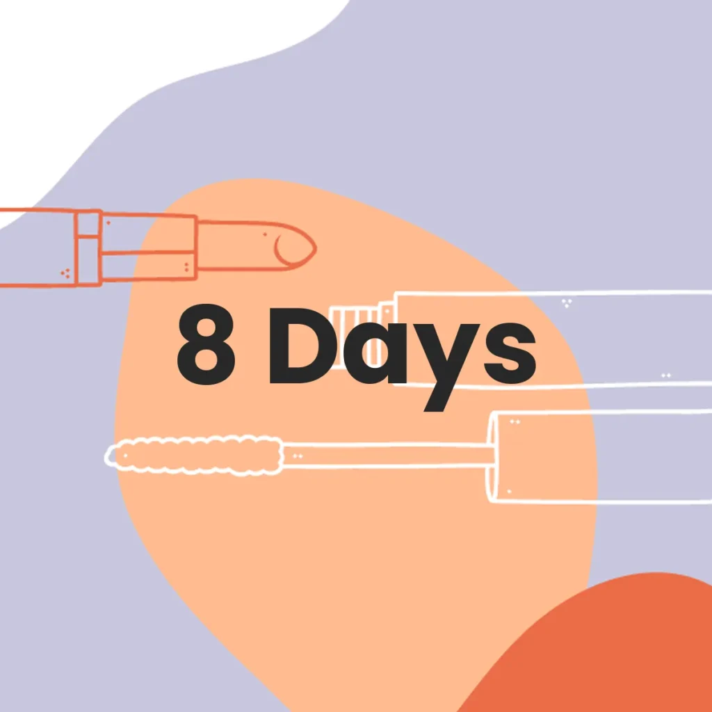 8 Days testa en animales?