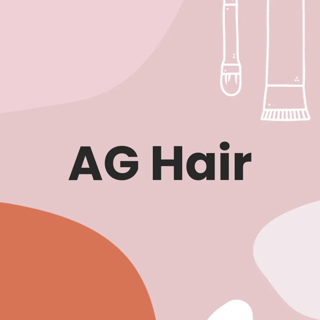 AG Hair testa en animales?