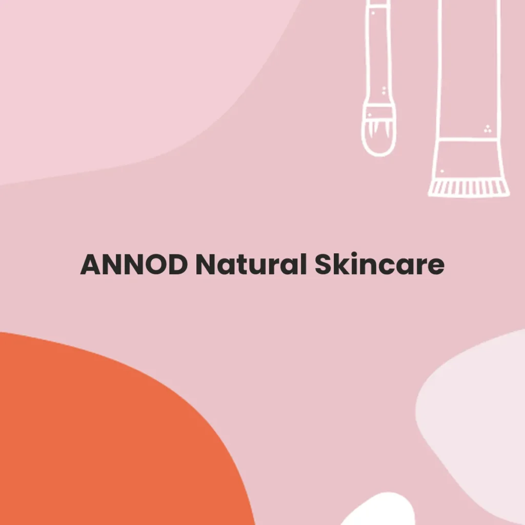 ANNOD Natural Skincare testa en animales?