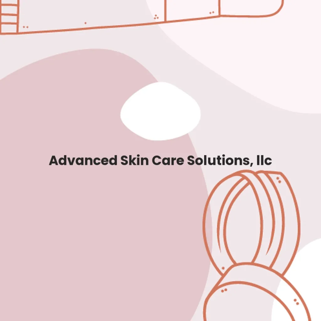 Advanced Skin Care Solutions, llc testa en animales?