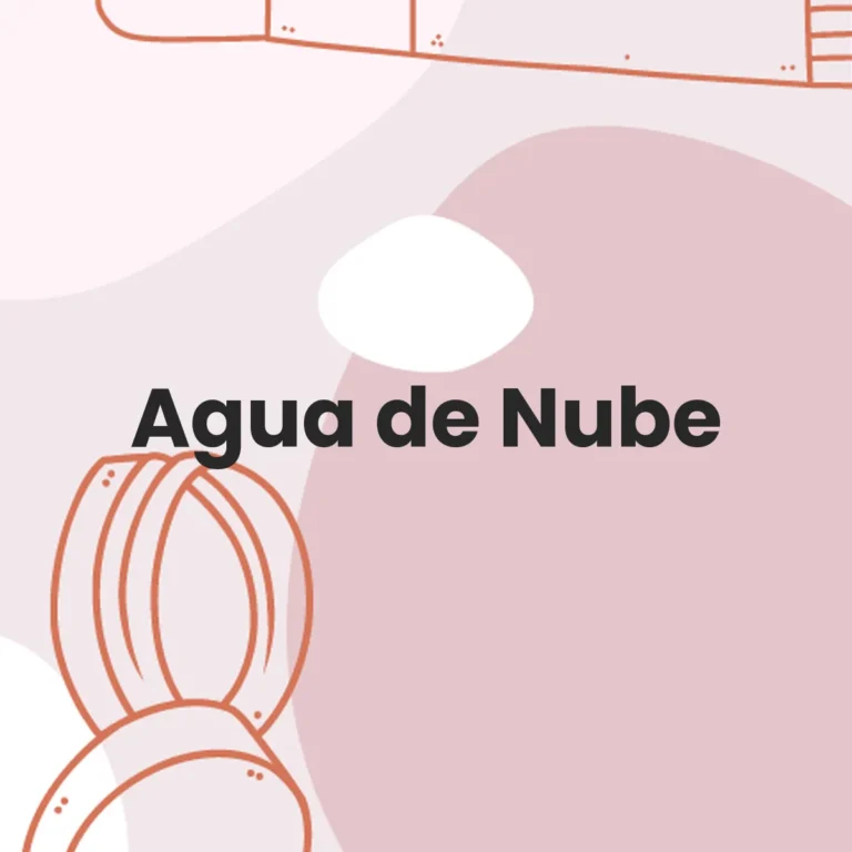 Agua de Nube