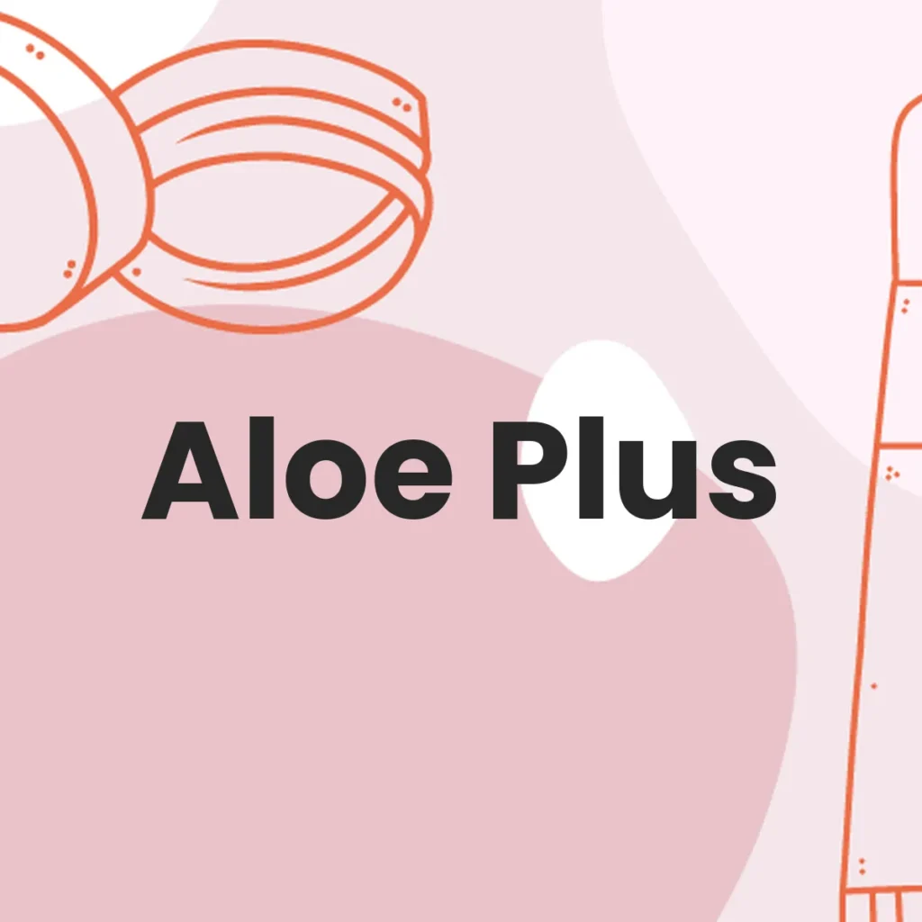 Aloe Plus testa en animales?