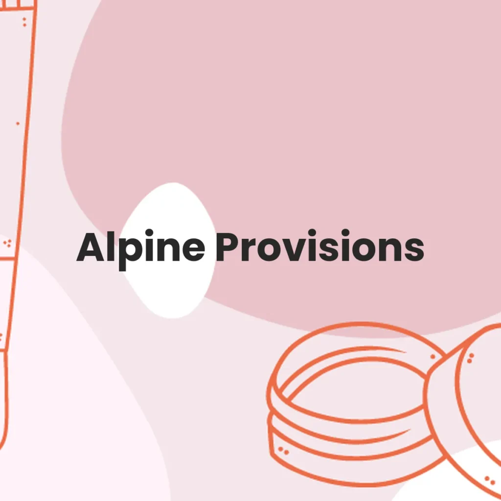 Alpine Provisions testa en animales?