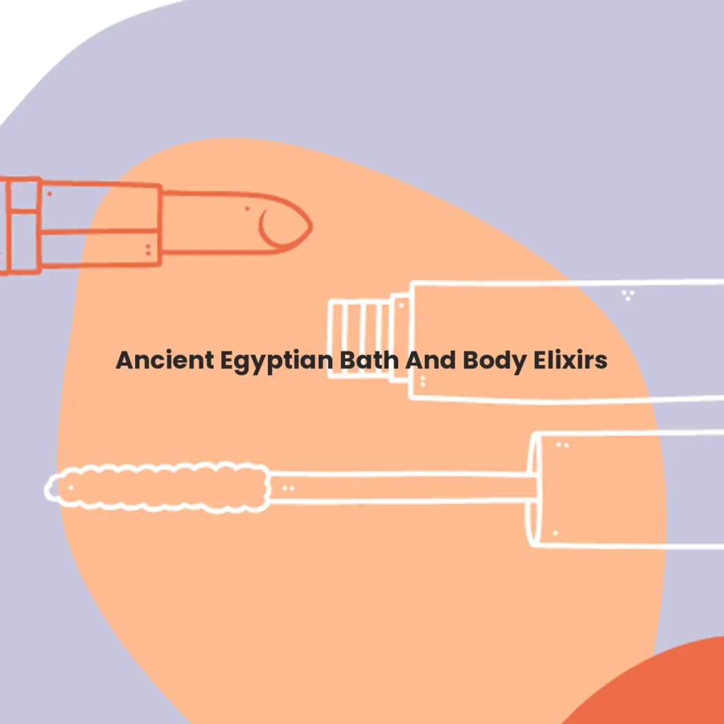 Ancient Egyptian Bath And Body Elixirs testa en animales?