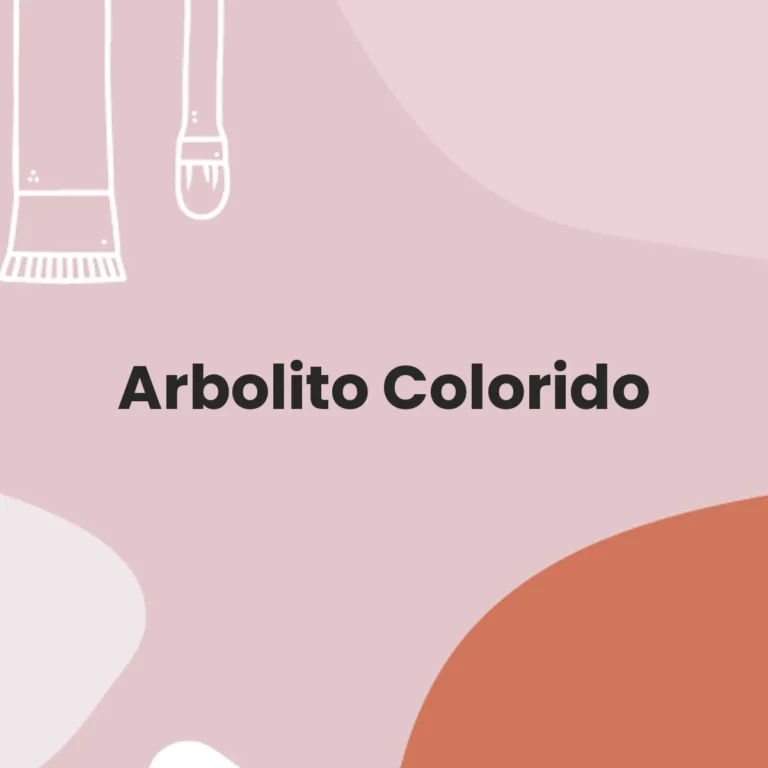Arbolito Colorido