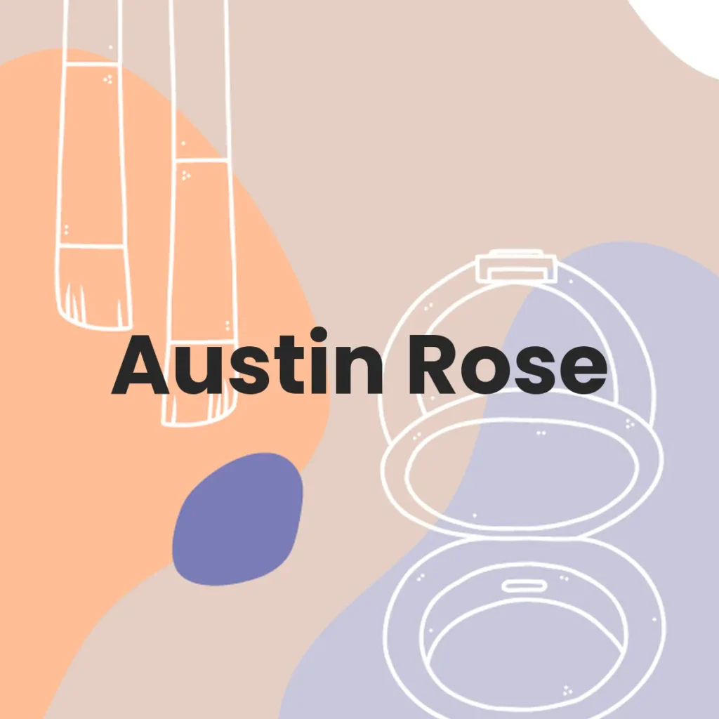 Austin Rose testa en animales?