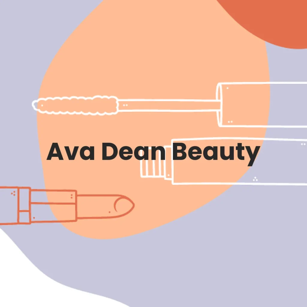 Ava Dean Beauty testa en animales?