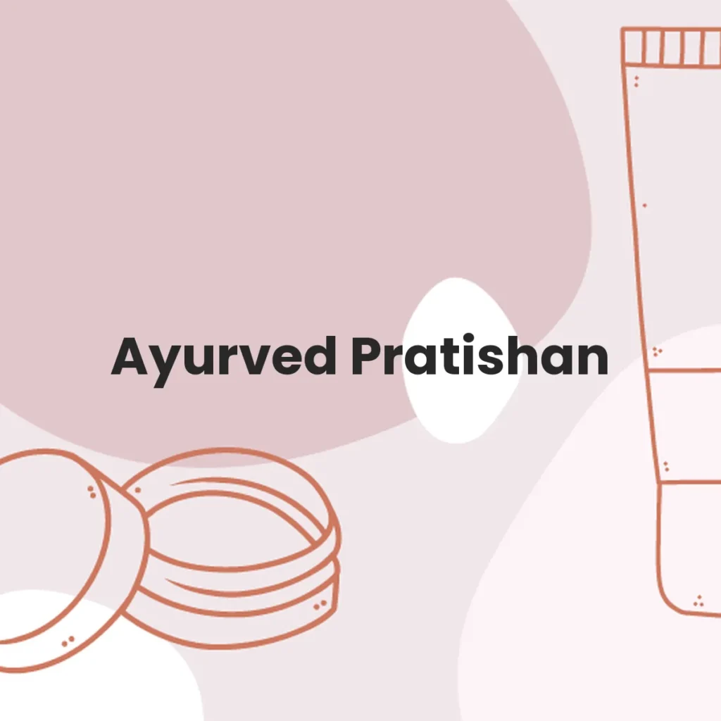 Ayurved Pratishan testa en animales?