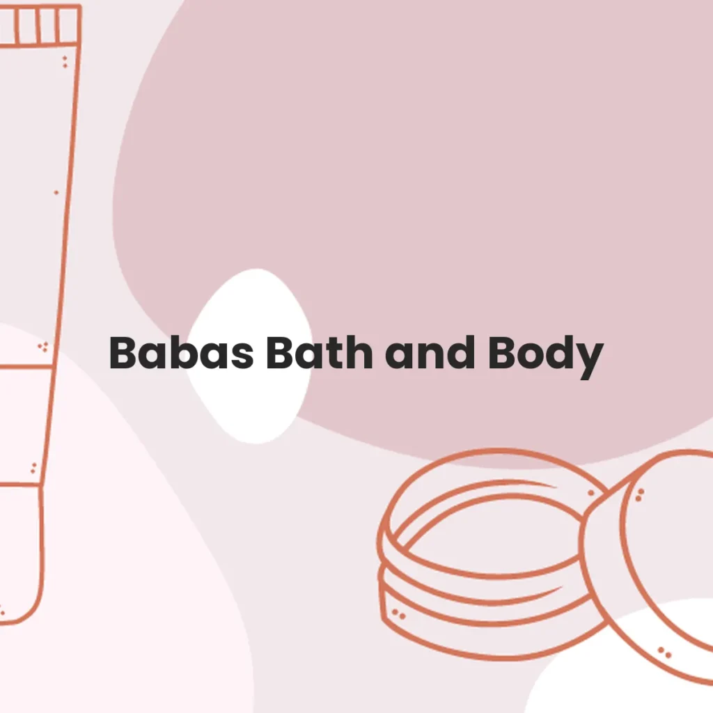 Babas Bath and Body testa en animales?