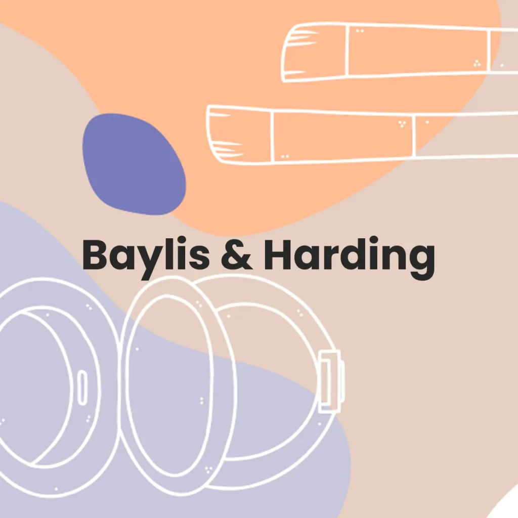 Baylis & Harding testa en animales?
