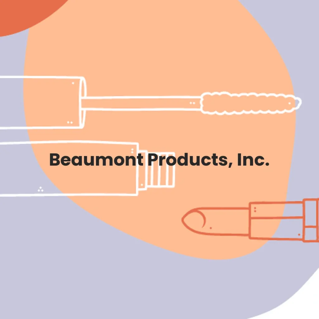 Beaumont Products, Inc. testa en animales?