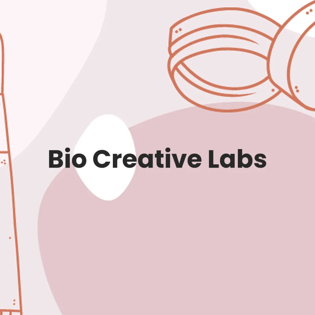 Bio Creative Labs testa en animales?