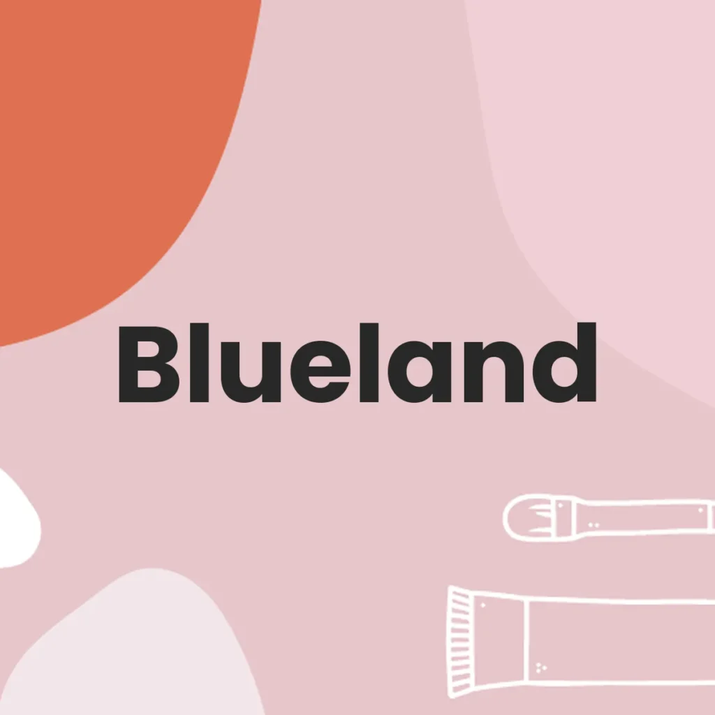 Blueland testa en animales?