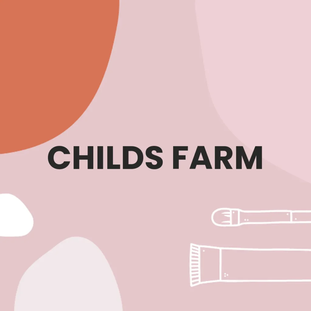 CHILDS FARM testa en animales?