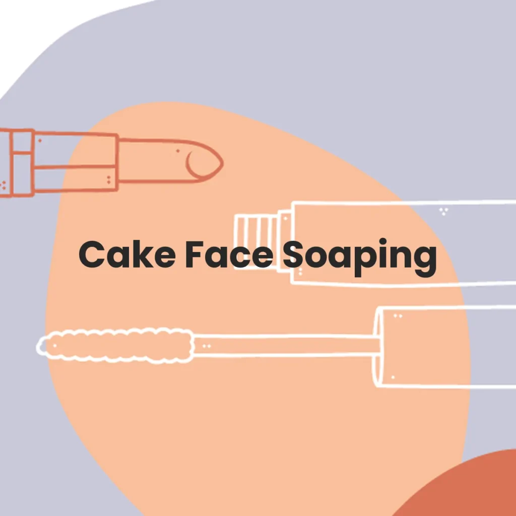 Cake Face Soaping testa en animales?