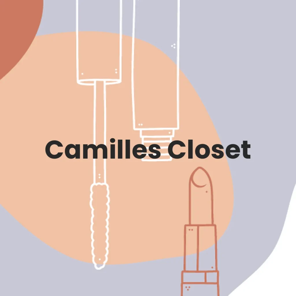 Camilles Closet testa en animales?