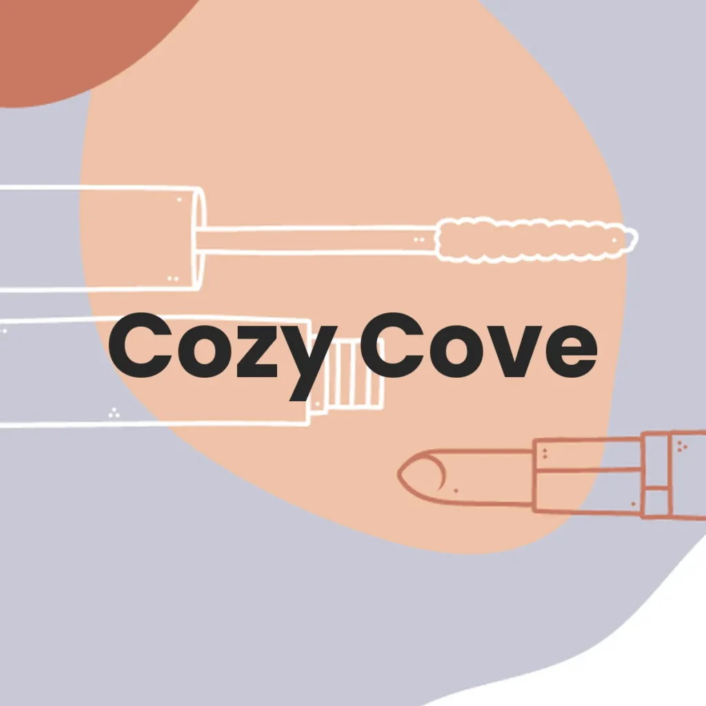 Cozy Cove testa en animales?
