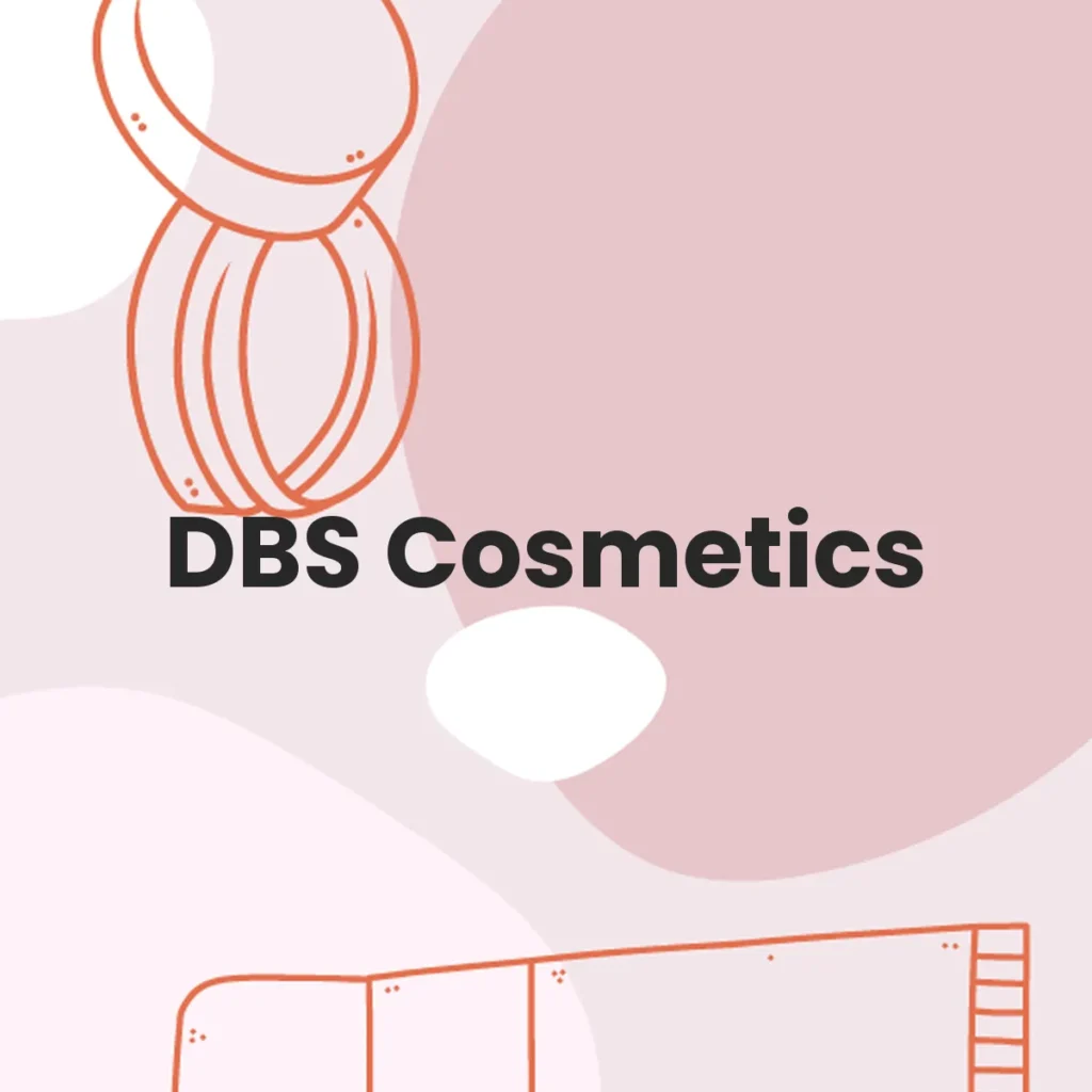DBS Cosmetics testa en animales?