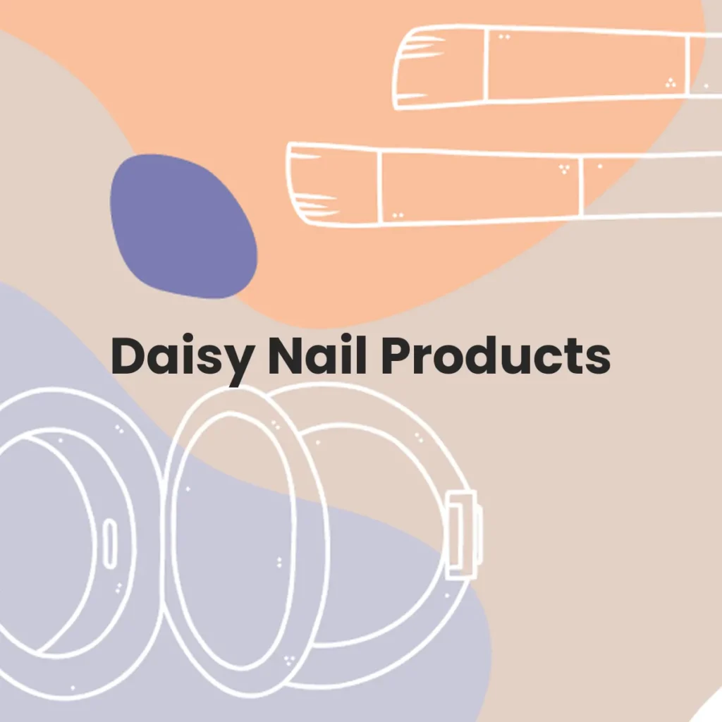 Daisy Nail Products testa en animales?