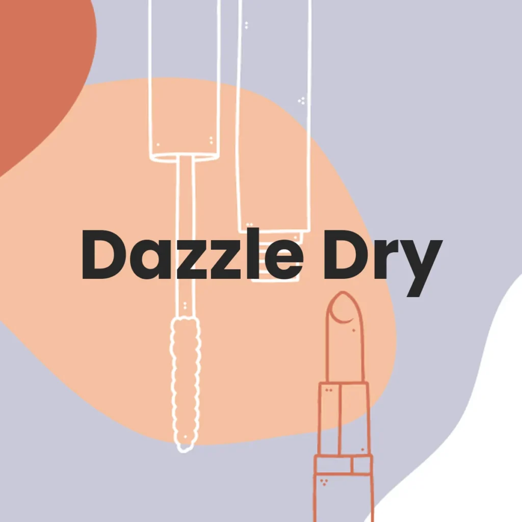 Dazzle Dry testa en animales?