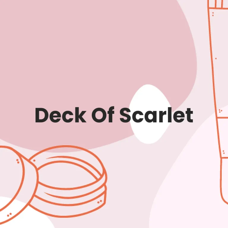 Deck Of Scarlet