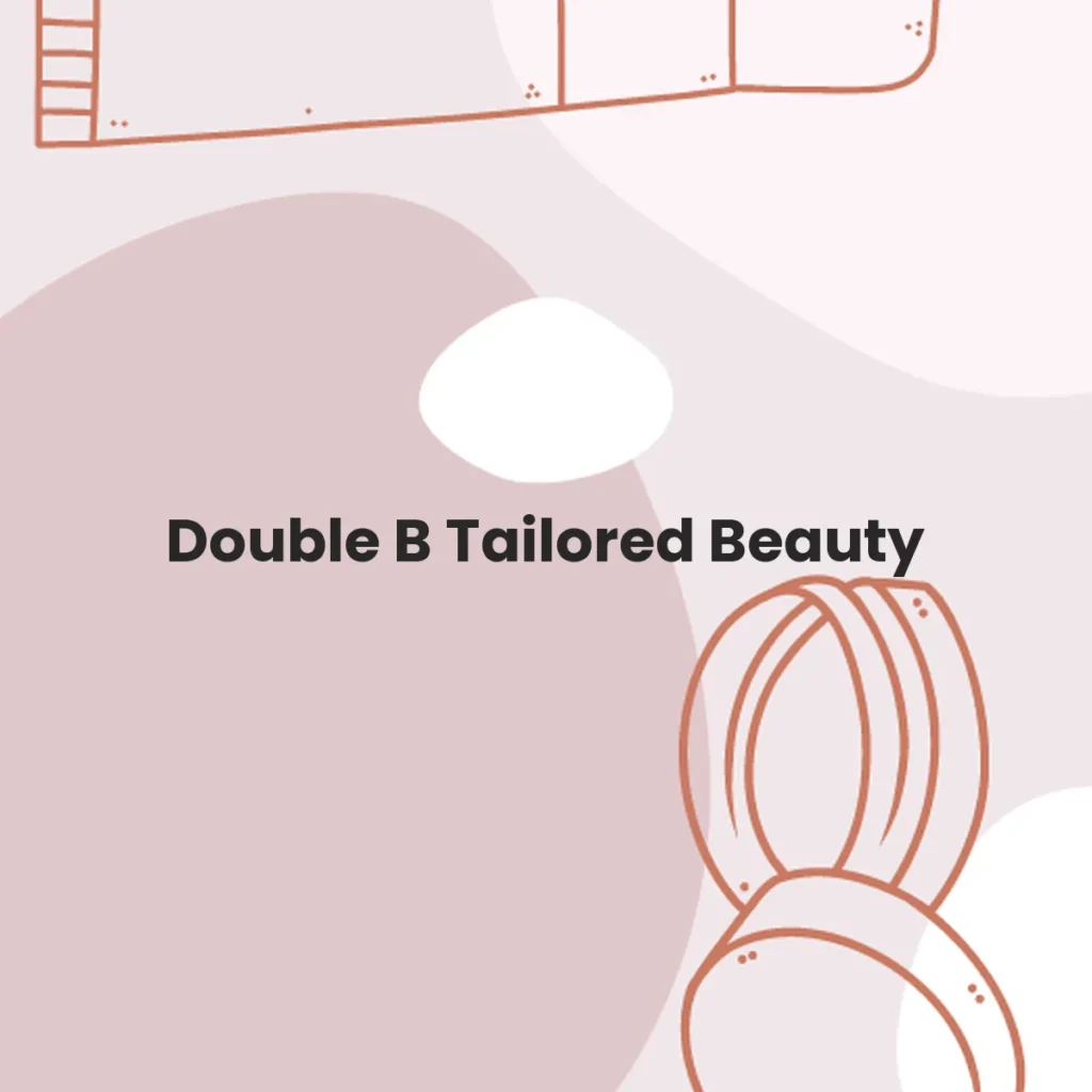 Double B Tailored Beauty testa en animales?