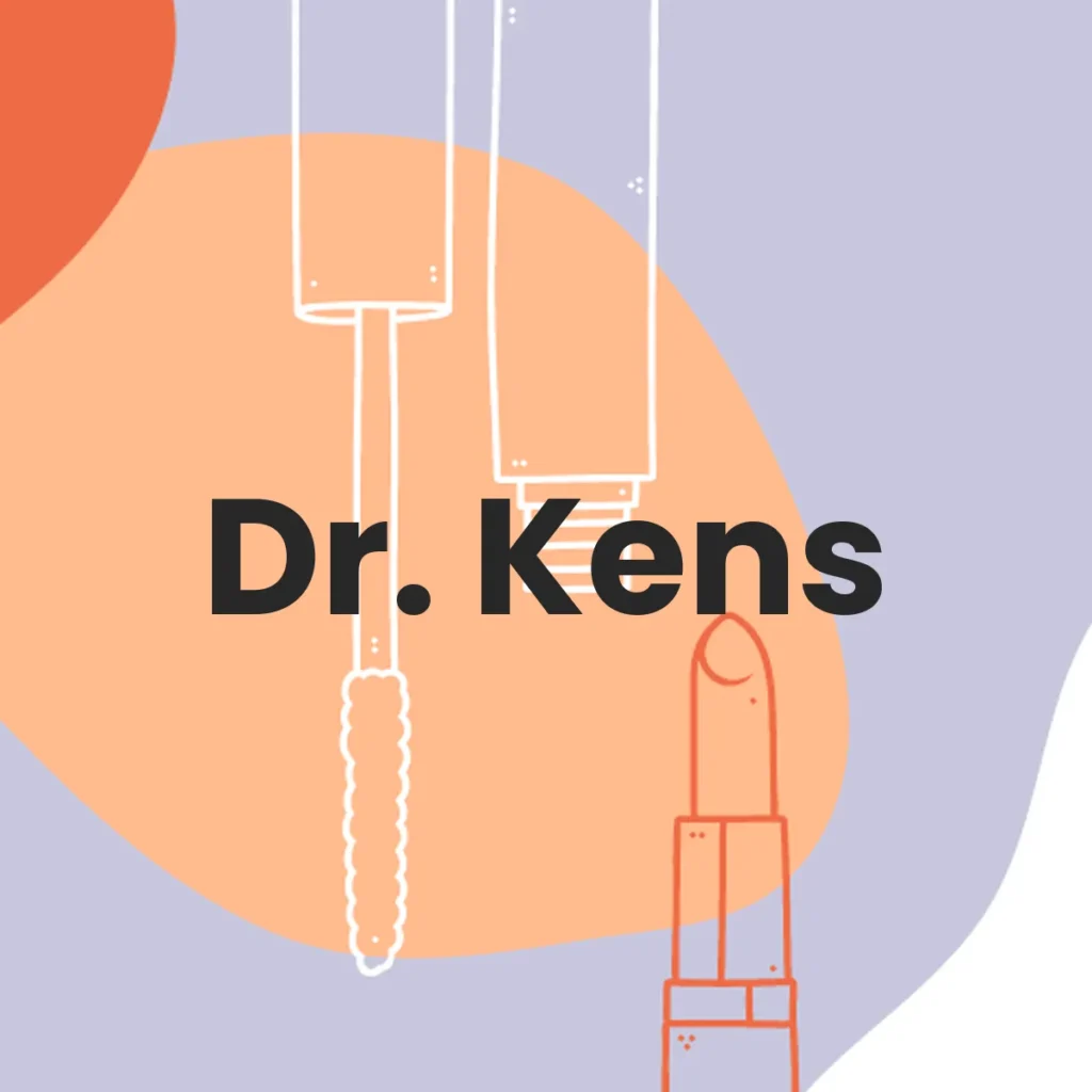 Dr. Kens testa en animales?