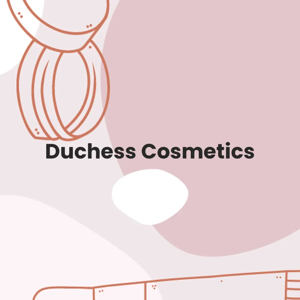 Duchess Cosmetics testa en animales?