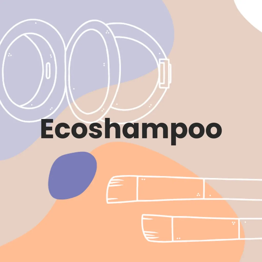 Ecoshampoo testa en animales?