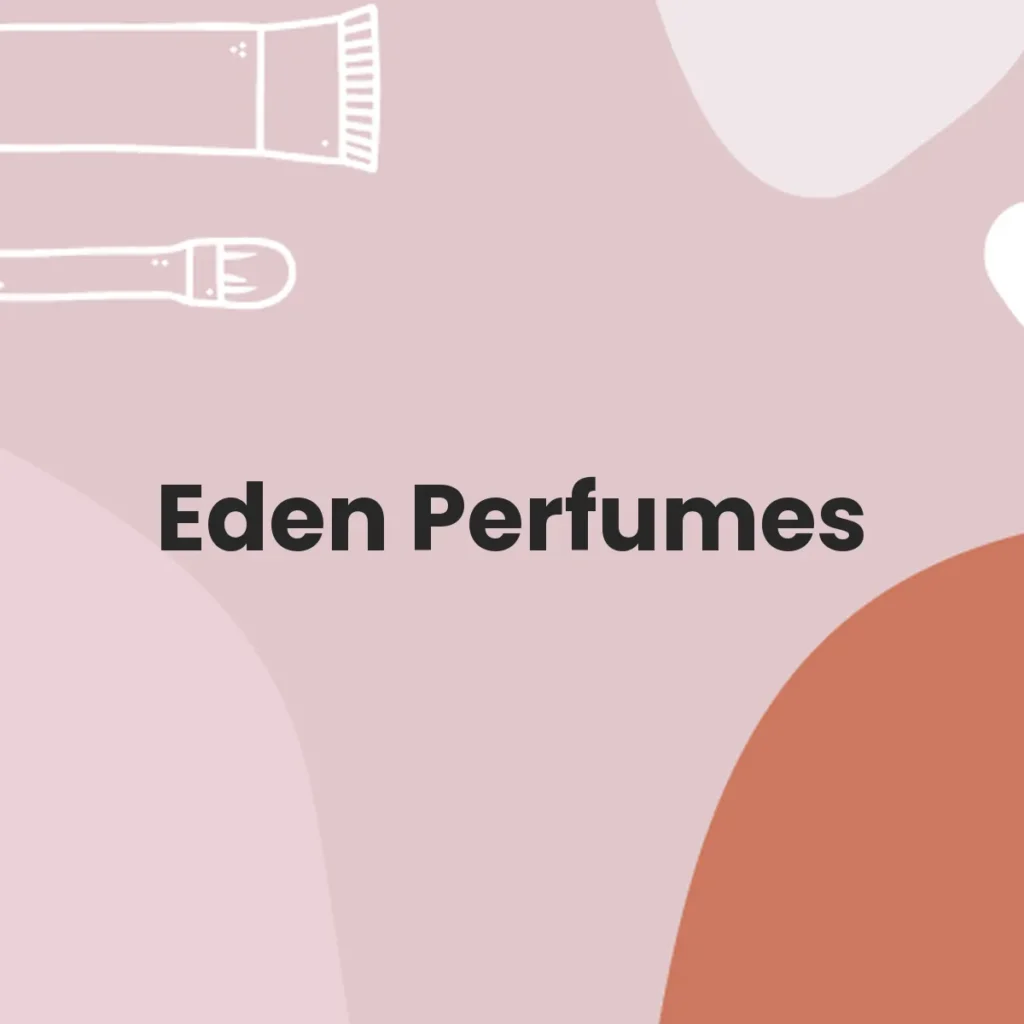 Eden Perfumes testa en animales?