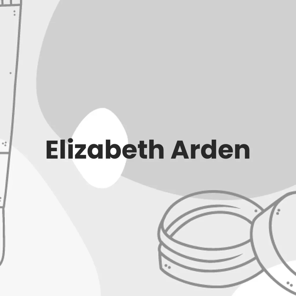 Elizabeth Arden testa en animales?
