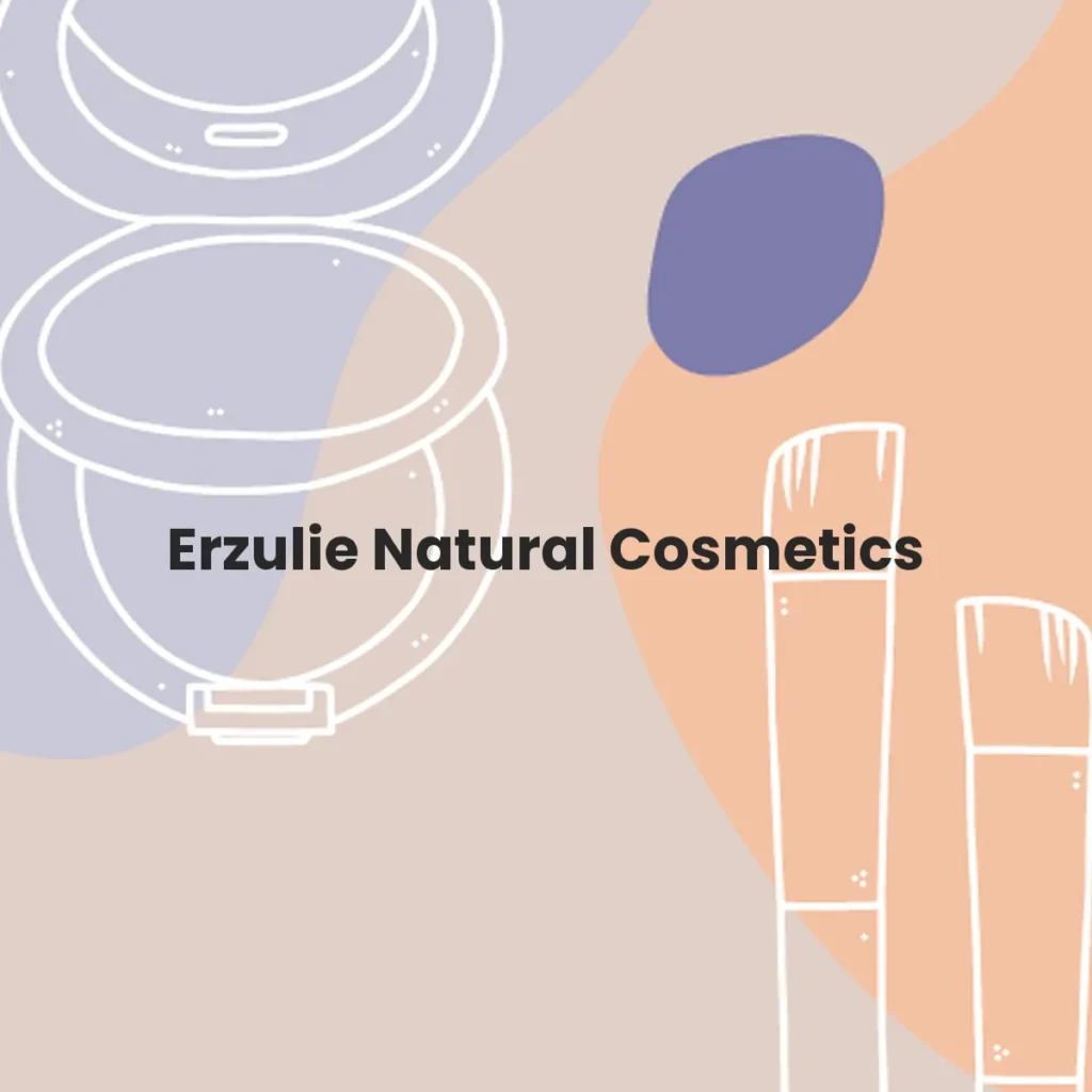 Erzulie Natural Cosmetics testa en animales?