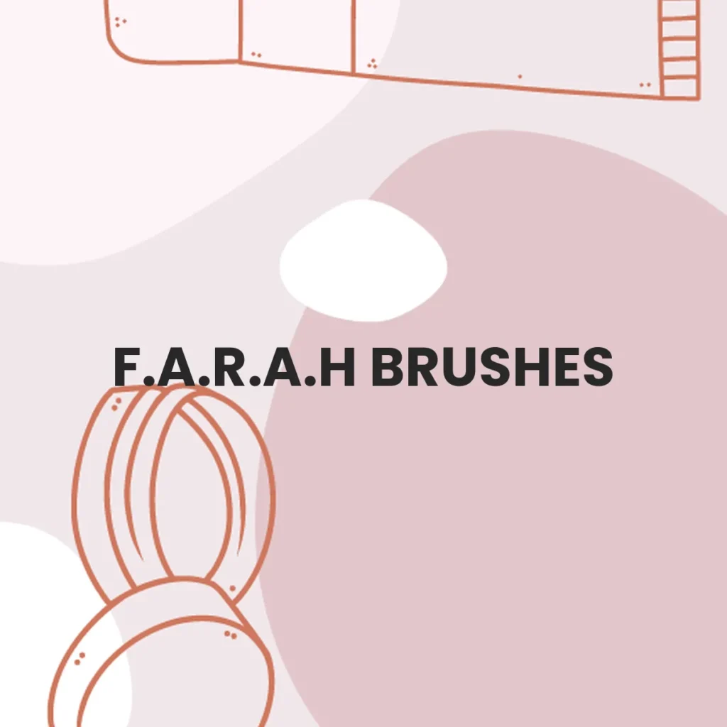 F.A.R.A.H BRUSHES testa en animales?