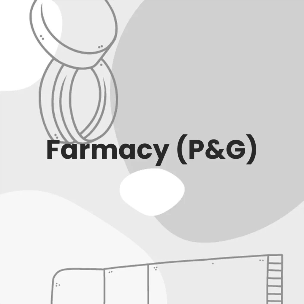Farmacy (P&G) testa en animales?