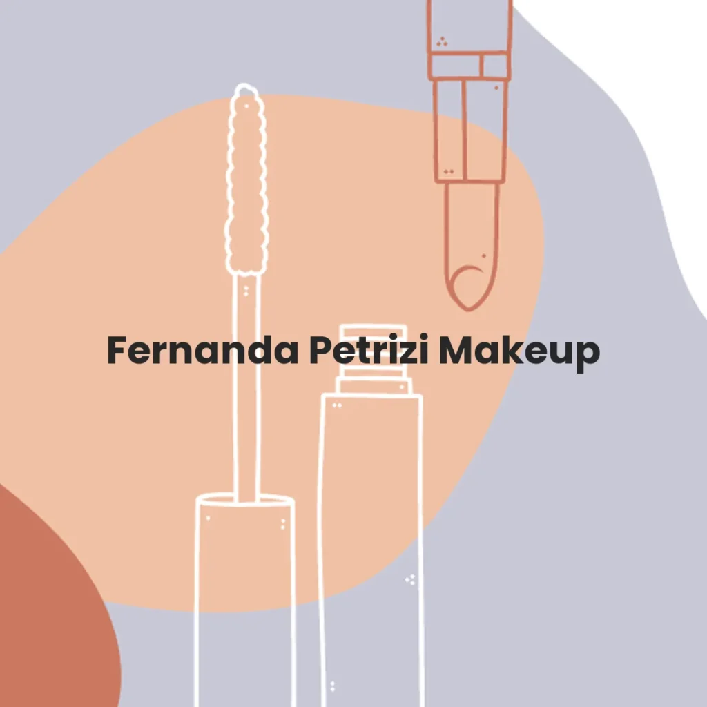 Fernanda Petrizi Makeup testa en animales?