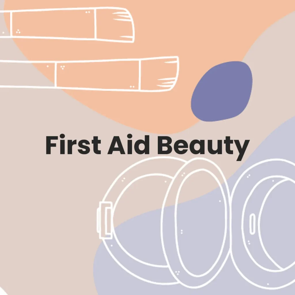 First Aid Beauty testa en animales?