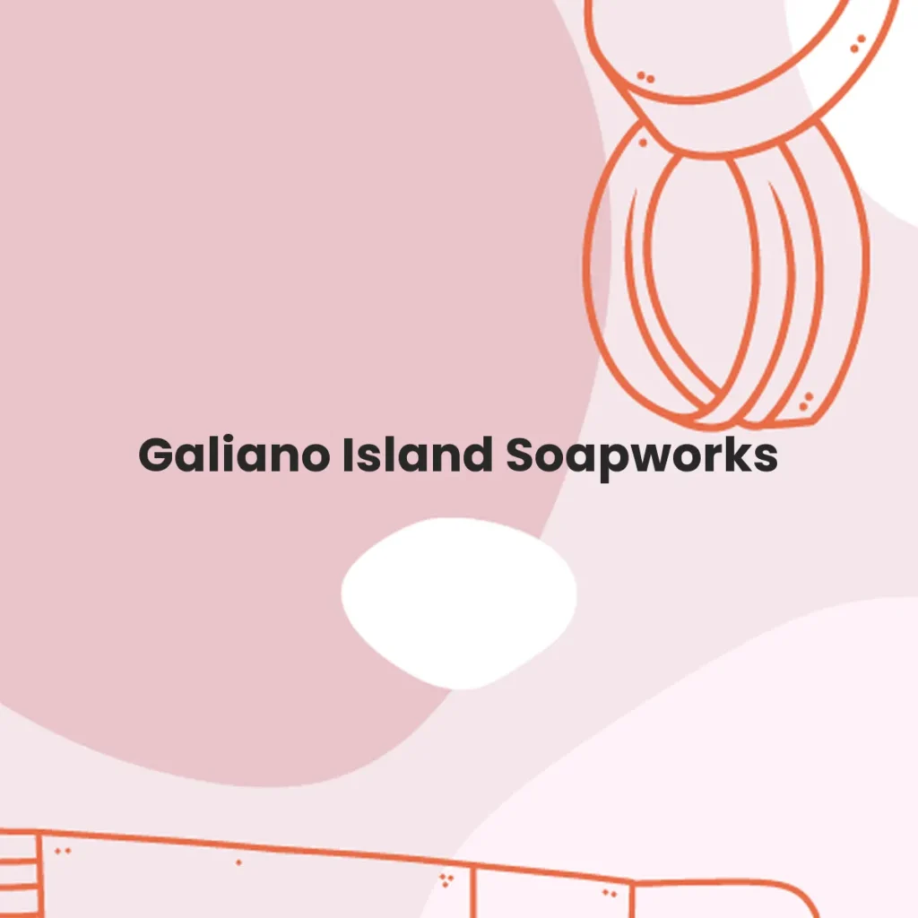 Galiano Island Soapworks testa en animales?