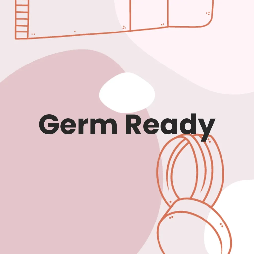 Germ Ready testa en animales?