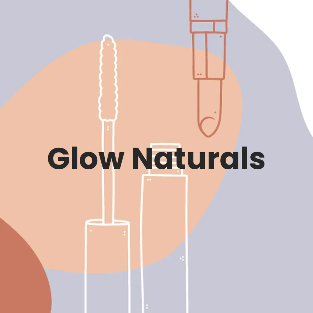 Glow Naturals testa en animales?