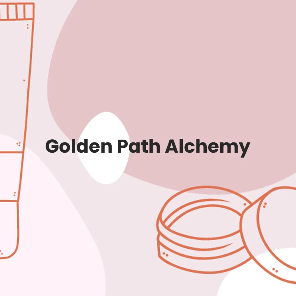 Golden Path Alchemy testa en animales?