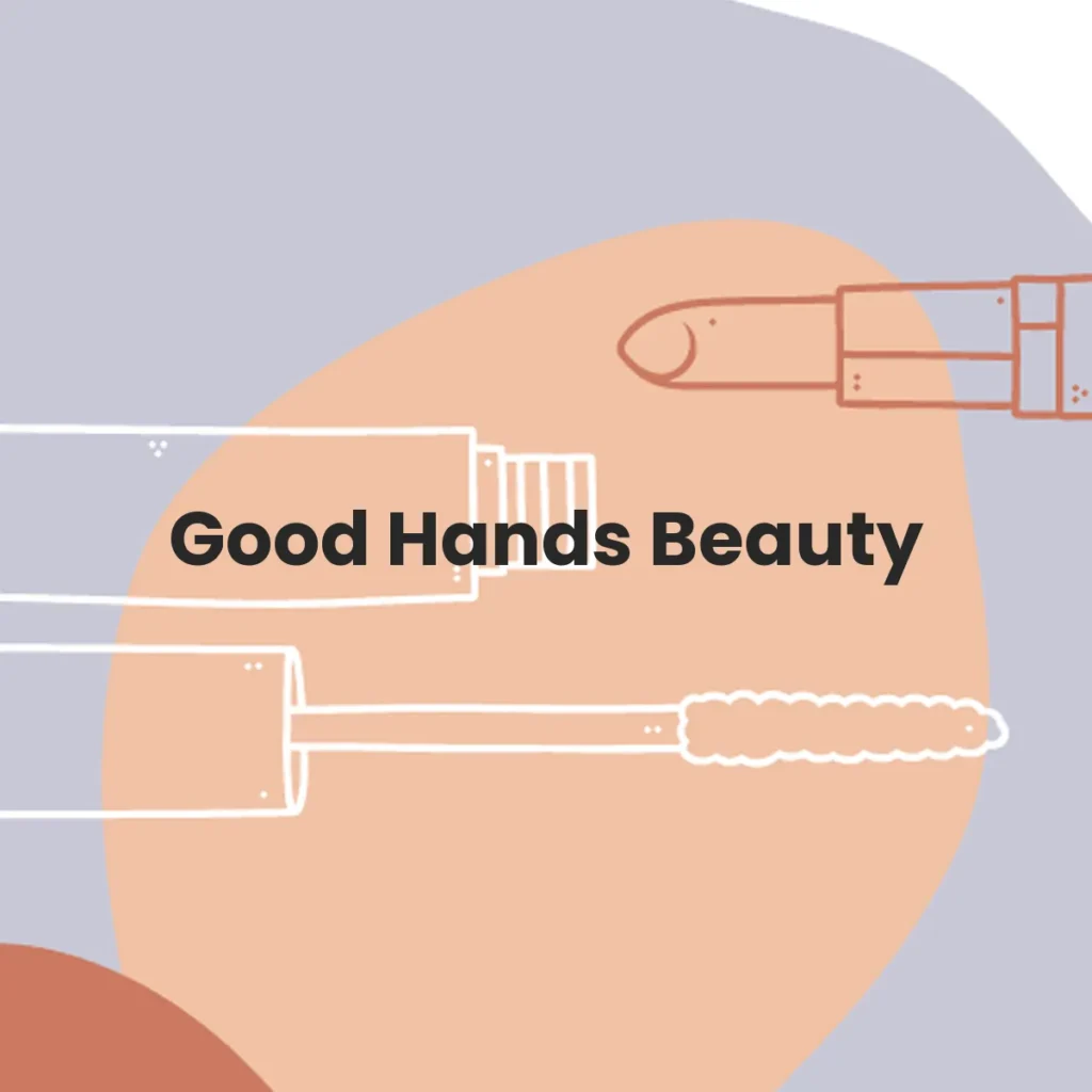 Good Hands Beauty testa en animales?