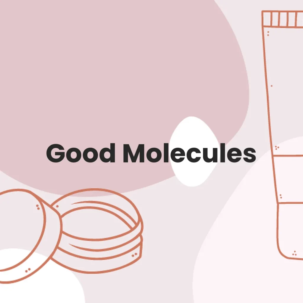 Good Molecules testa en animales?