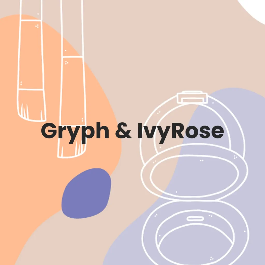 Gryph & IvyRose testa en animales?