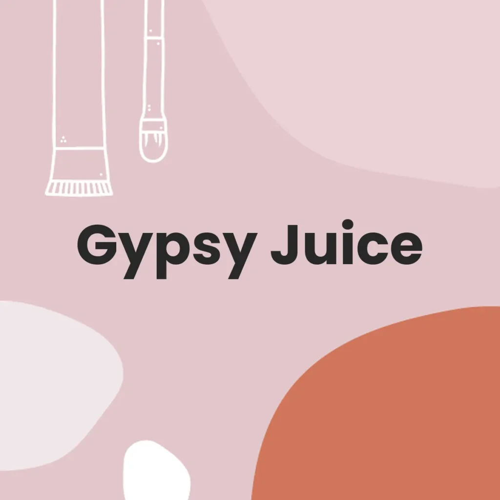 Gypsy Juice testa en animales?