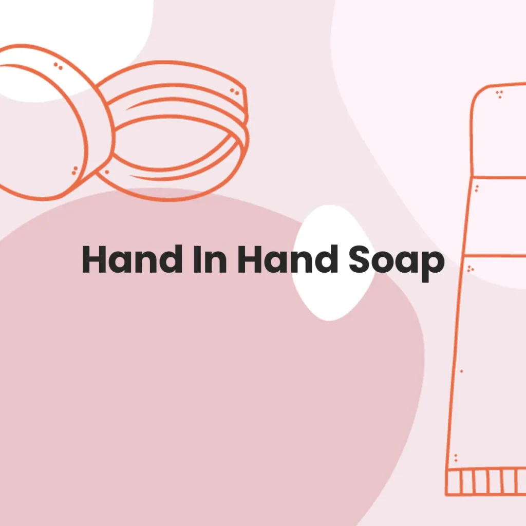 Hand In Hand Soap testa en animales?