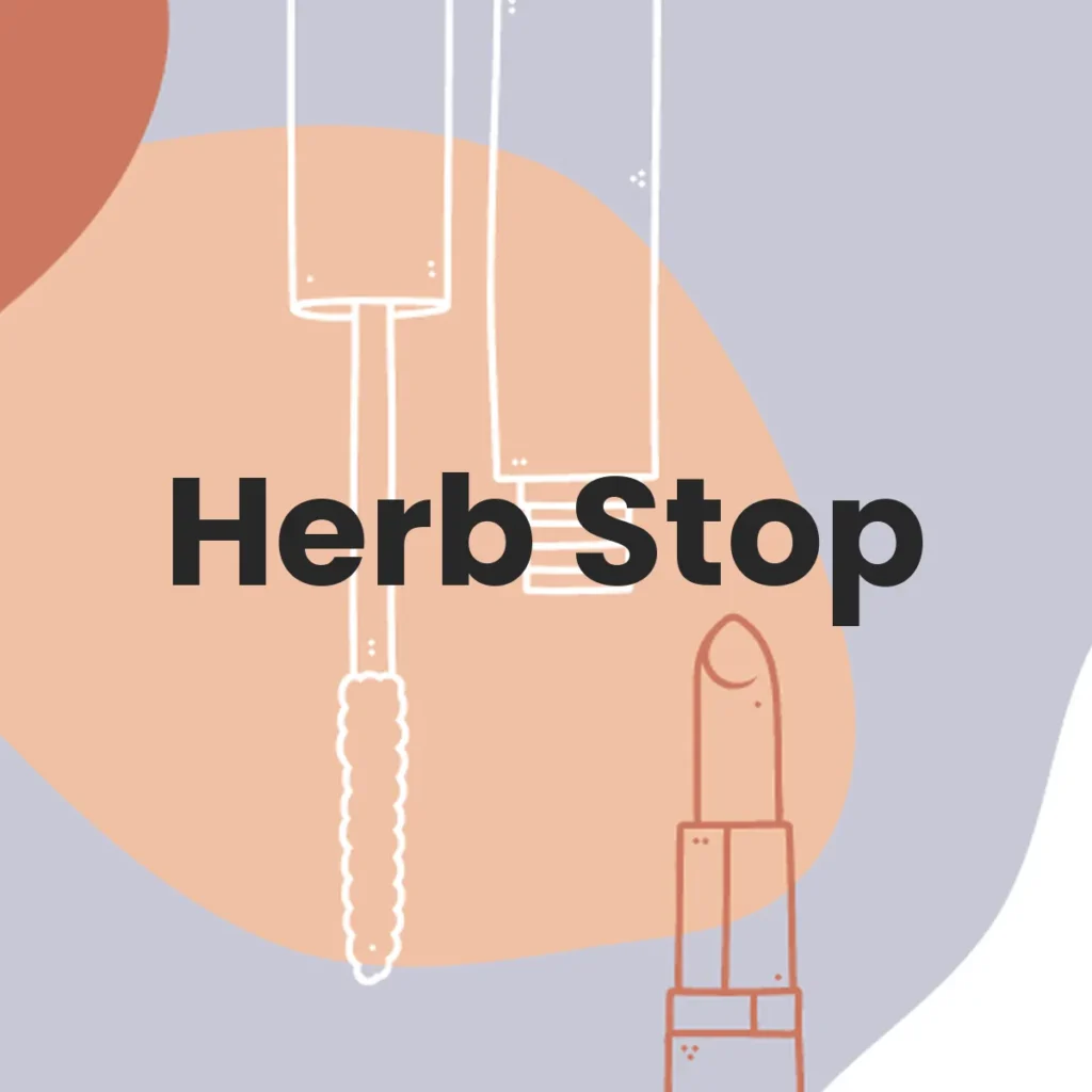 Herb Stop testa en animales?