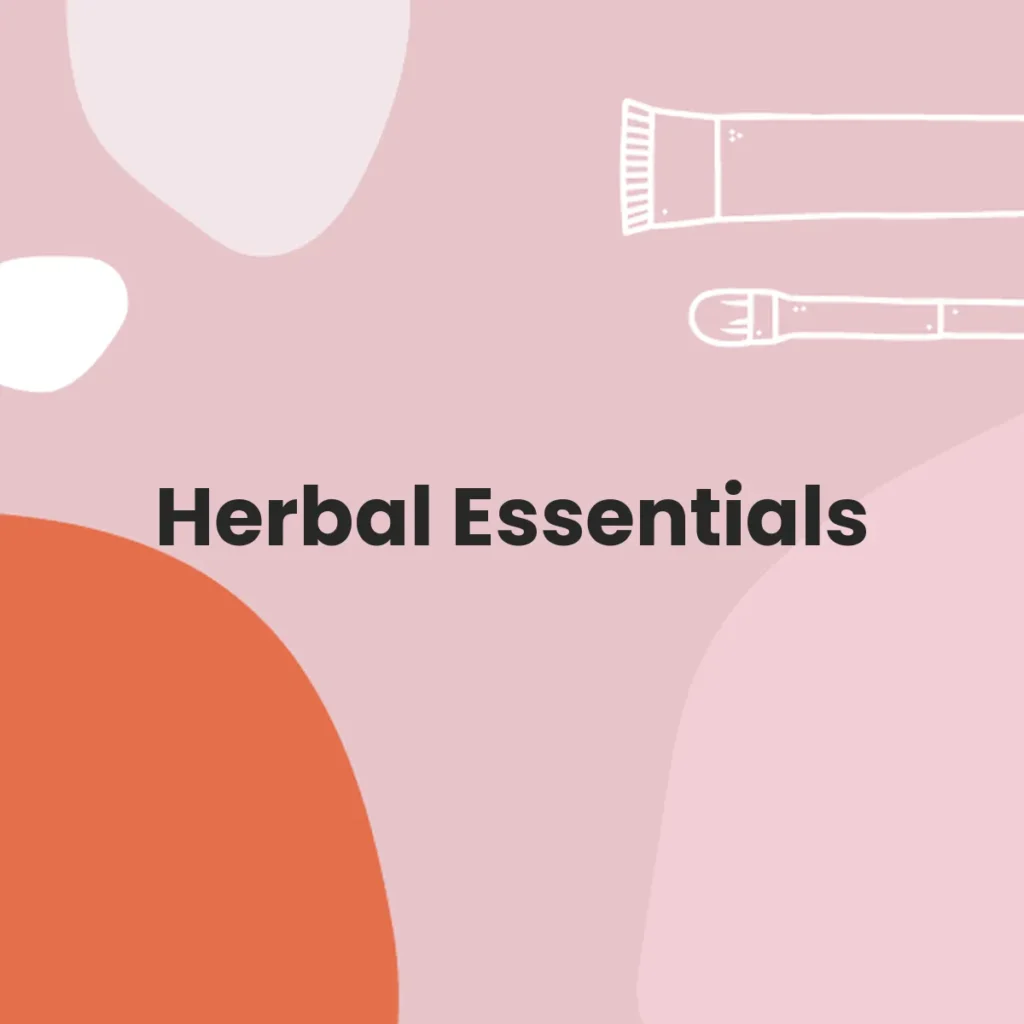 Herbal Essentials testa en animales?