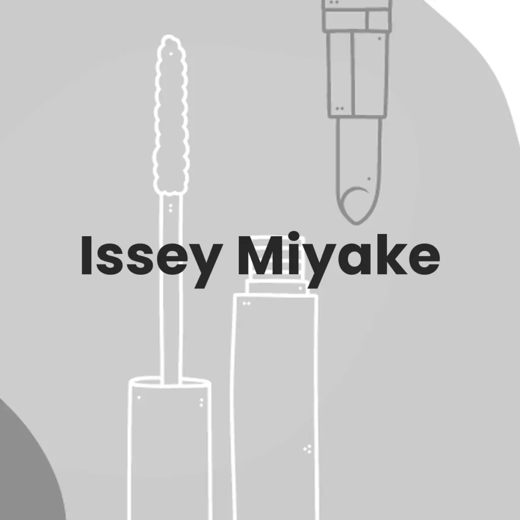 Issey Miyake testa en animales?
