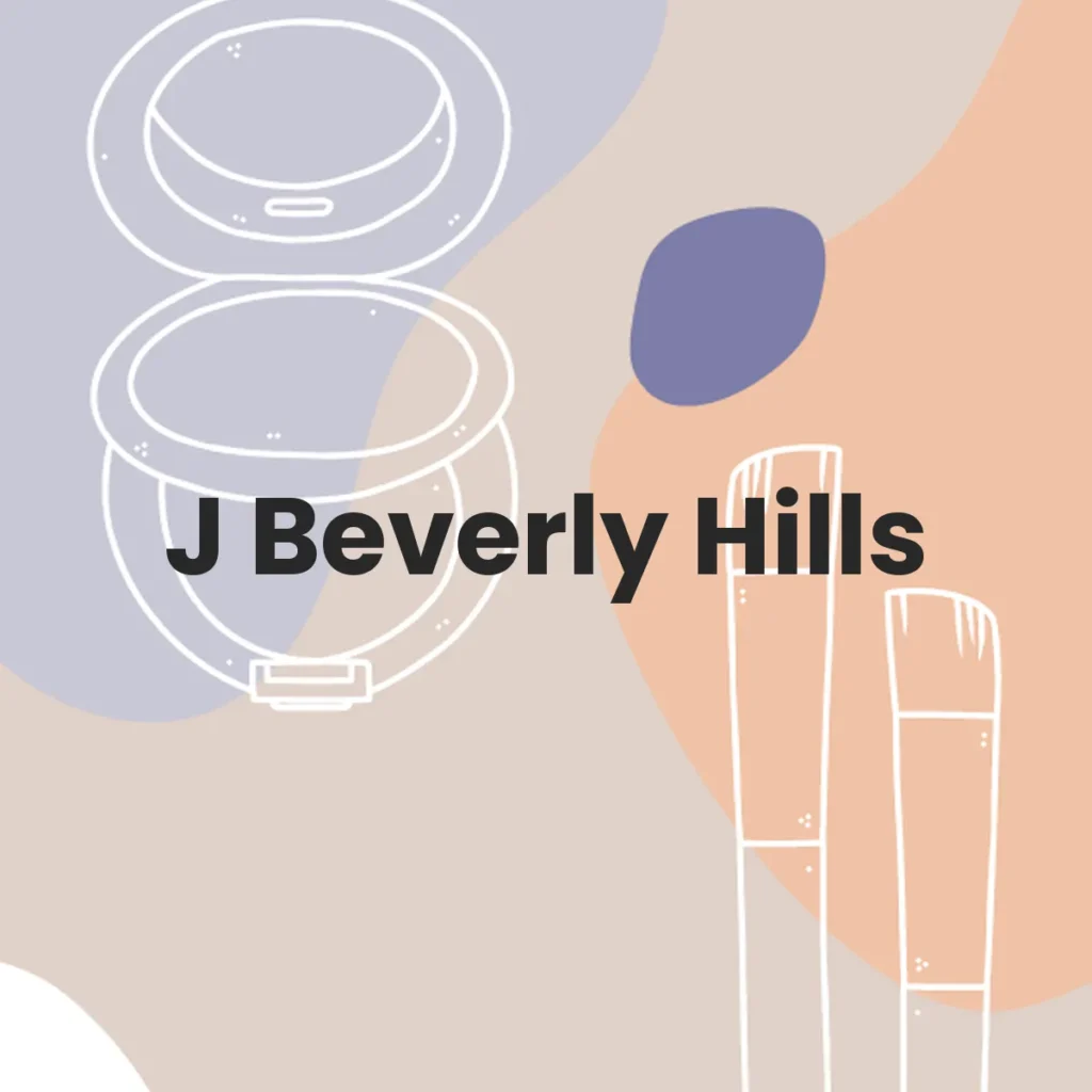J Beverly Hills testa en animales?